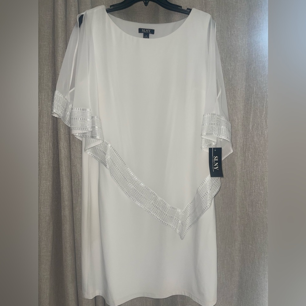 Macys White Dress 14